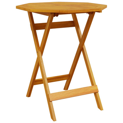 Mesa De Jardín Plegable Madera Maciza De Acacia Ø
