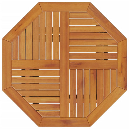 Mesa De Jardín Plegable Madera Maciza De Acacia Ø