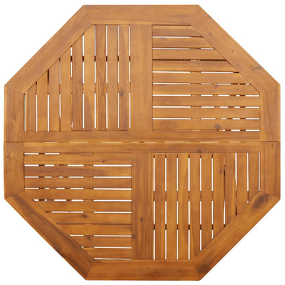 Mesa De Jardín Plegable Madera Maciza De Acacia Ø