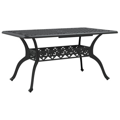 Mesa De Jardín Aluminio Fundido 150X90X72 Cm