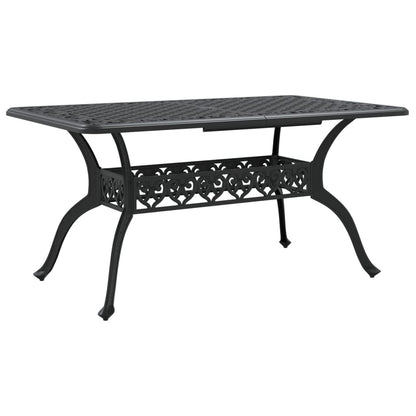 Mesa De Jardín Aluminio Fundido 150X90X72 Cm