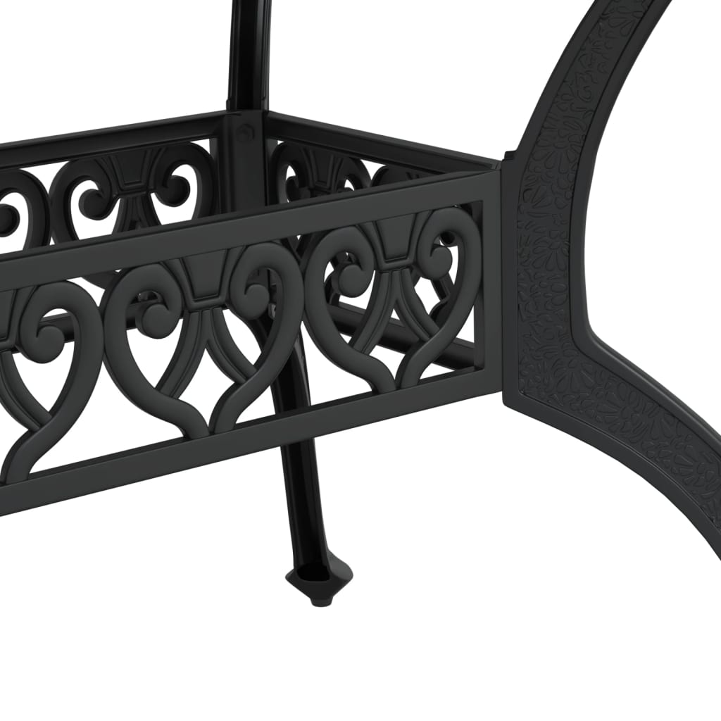 Mesa De Jardín Aluminio Fundido 150X90X72 Cm