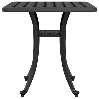Mesa De Jardín Aluminio Fundido 80X80X75 Cm
