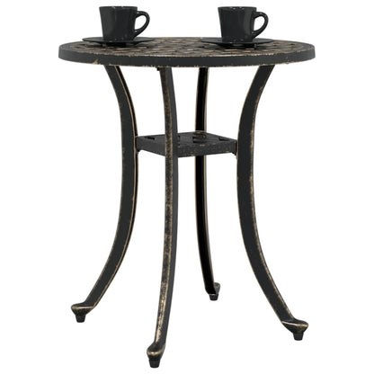 Mesa De Jardín Aluminio Fundido Ø48X53 Cm