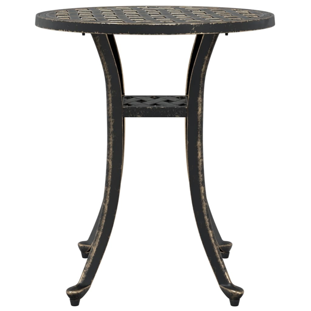 Mesa De Jardín Aluminio Fundido Ø48X53 Cm