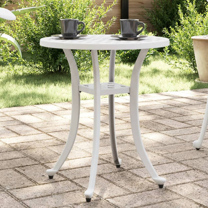 Mesa De Jardín Aluminio Fundido Ø48X53 Cm