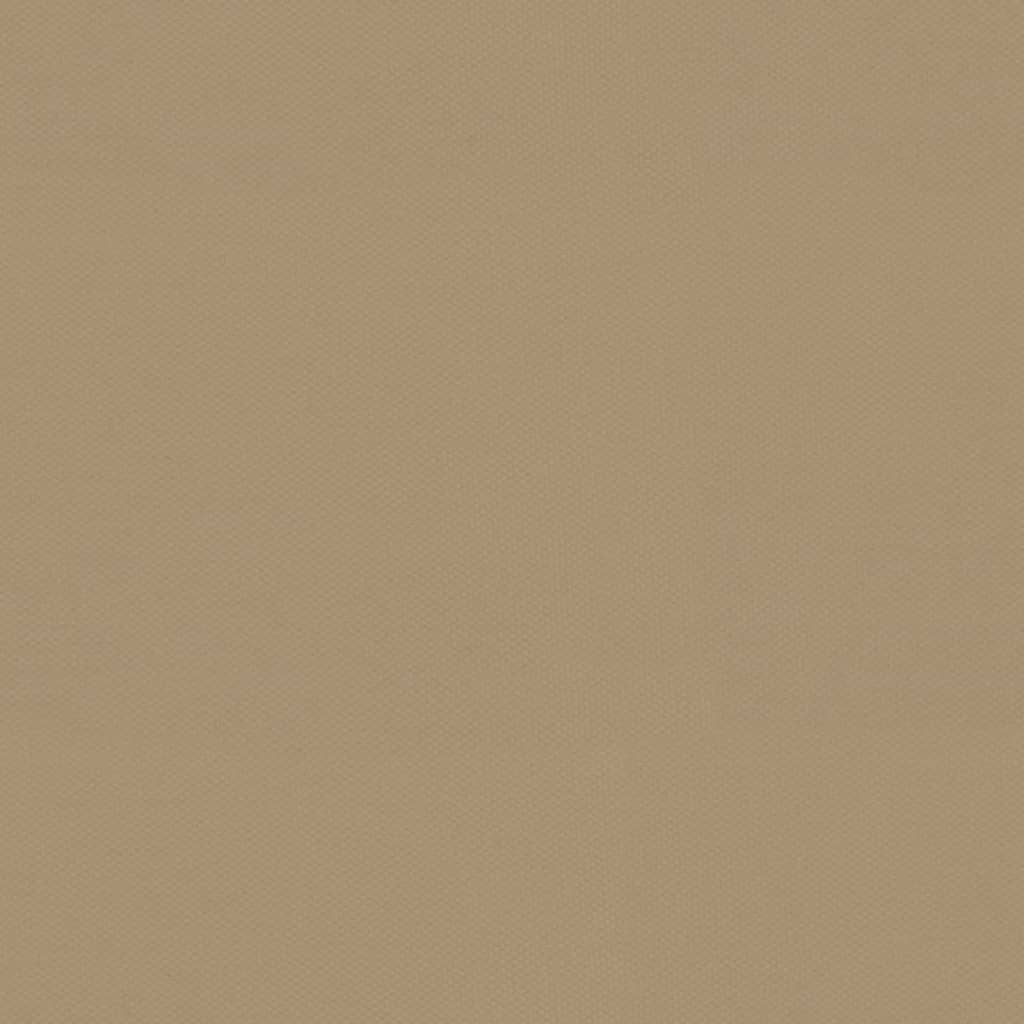 Cenador De Doble Techo Paredes De Malla Acero Taupe 3,93X2,93 M