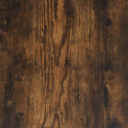 Mesa De Centro De Madera De Ingeniería Y Metal Roble Humo