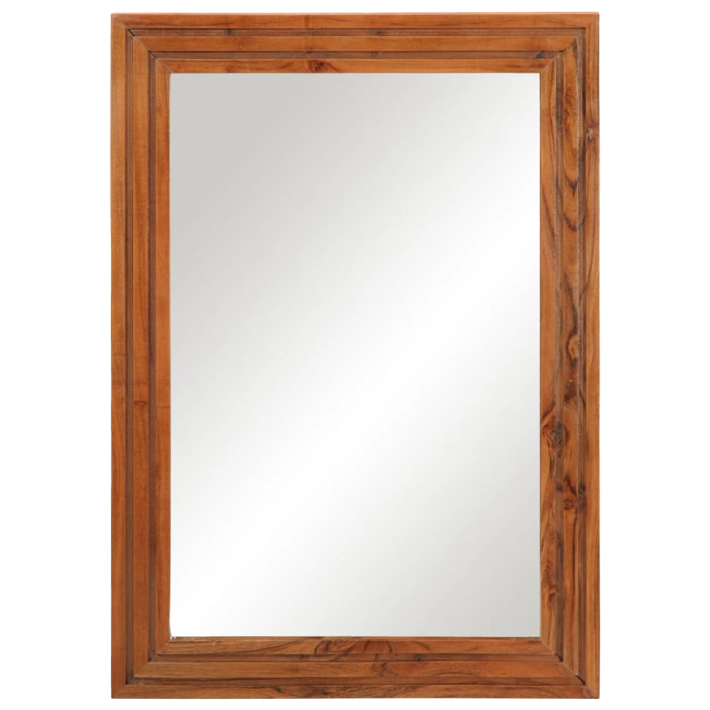 Espejo De Baño Y Vidrio 50X70 Cm