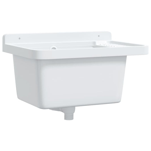 Fregadero Lavabo De Pared Resina