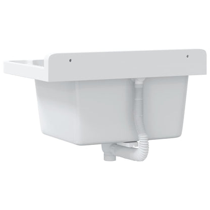 Fregadero Lavabo De Pared Resina