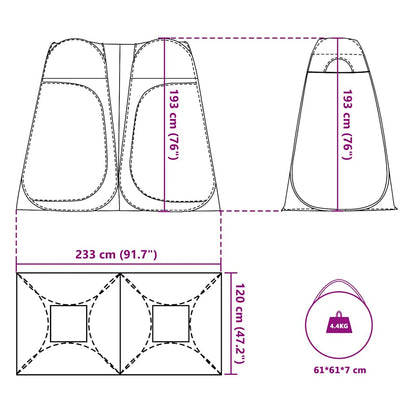 Tienda De Privacidad Pop-Up Impermeable