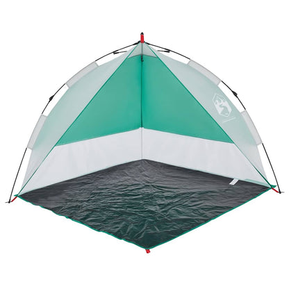 Tienda De Playa Impermeable Apertura Rápida Verde Agua