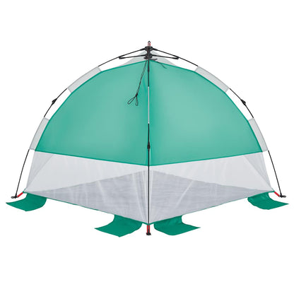 Tienda De Playa Impermeable Apertura Rápida Verde Agua
