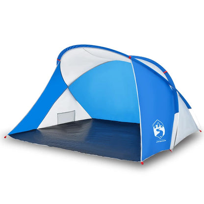 Tienda De Playa 2 Personas Impermeable Apertura Rápida Azul