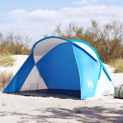 Tienda De Playa 2 Personas Impermeable Apertura Rápida Azul