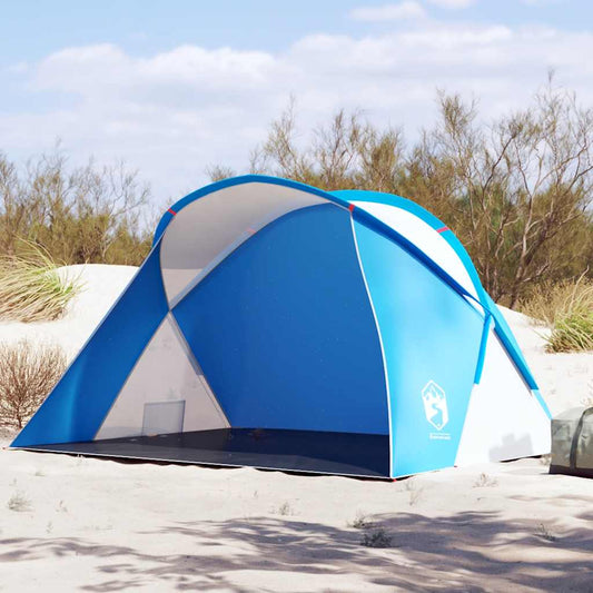 Tienda De Playa 2 Personas Impermeable Apertura Rápida Azul