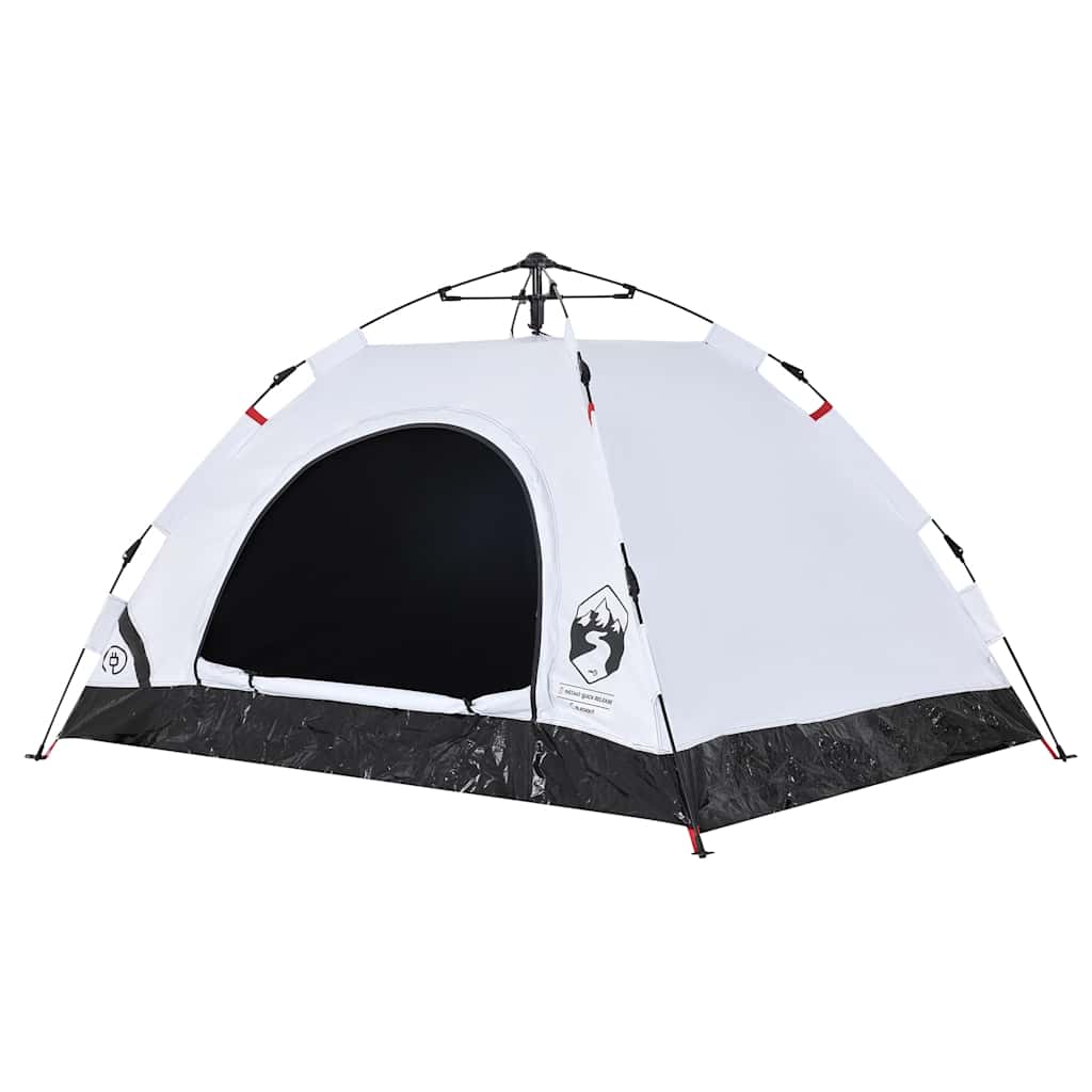 Tienda De Campaña Tela Opaca Apertura Rápida Blanca