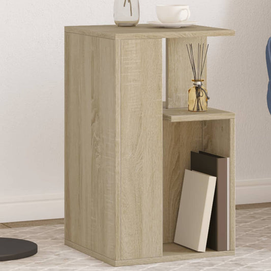 Mesa Auxiliar Madera De Ingeniería 35X35X60 Cm