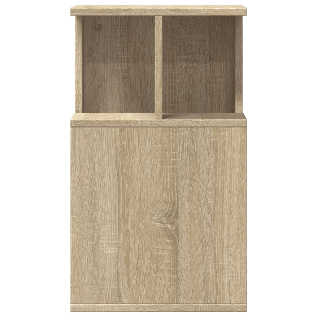 Mesa Auxiliar Madera De Ingeniería 35X35X60 Cm