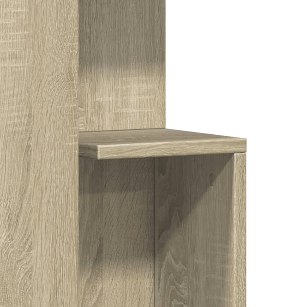 Mesa Auxiliar Madera De Ingeniería 35X35X60 Cm