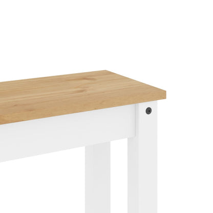 Banco De Comedor Panama Madera Maciza Pino 105X30X45 Cm