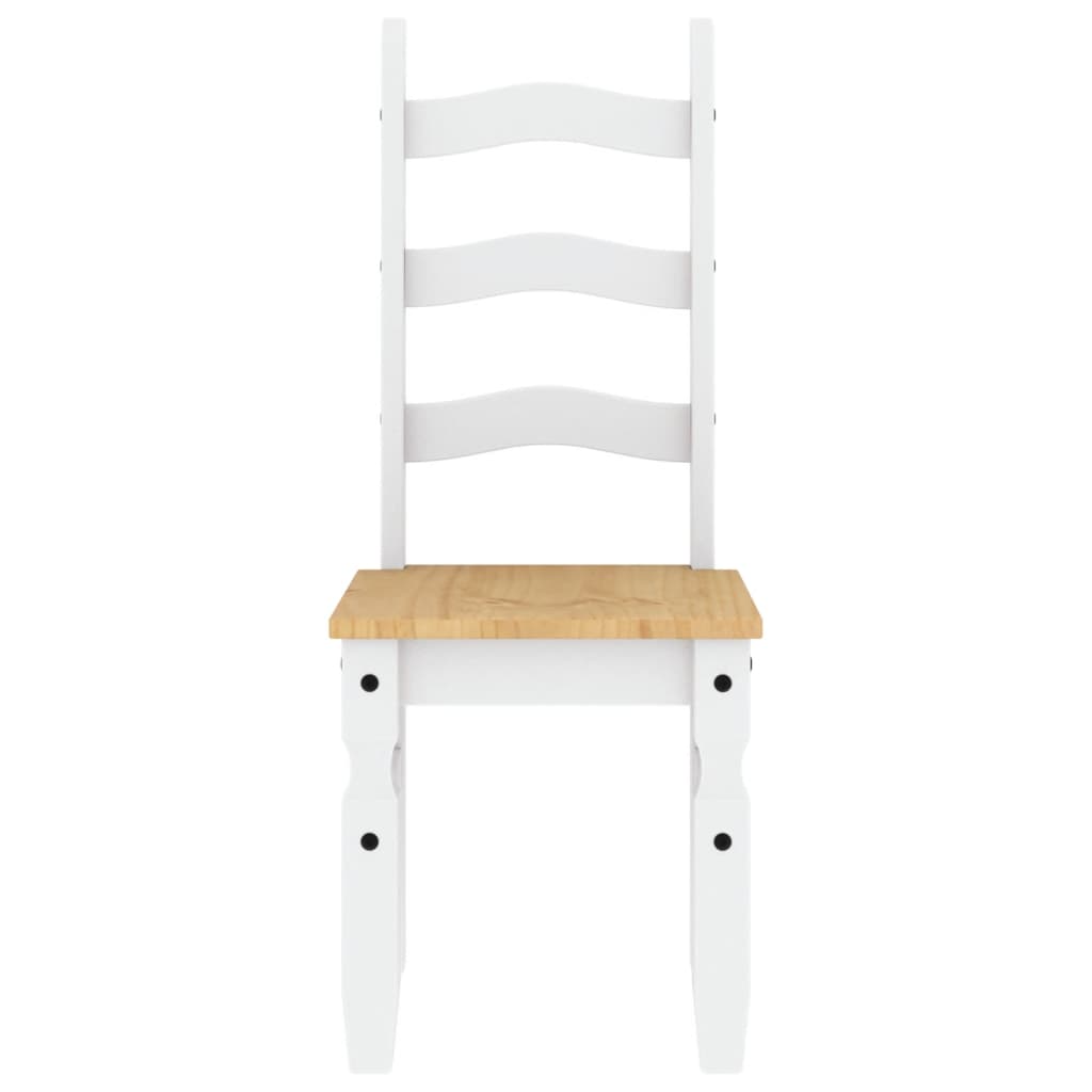 Sillas De Comedor Corona 2 Uds Madera Pino 42X47X107 Cm