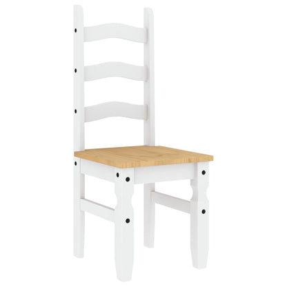 Sillas De Comedor Corona 2 Uds Madera Pino 42X47X107 Cm