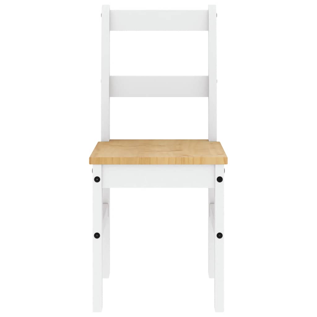 Sillas De Comedor Panama 2 Uds Madera Pino 40X46X90 Cm