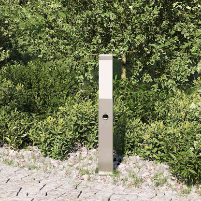 Baliza Luminosa Con Sensor De 50 Cm, Acero Inoxidable, Ip44