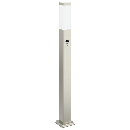 Baliza Luminosa Con Sensor De 80 Cm, Acero Inoxidable, Ip44