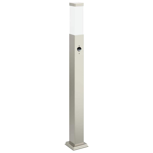 Baliza Luminosa Con Sensor De 80 Cm, Acero Inoxidable, Ip44
