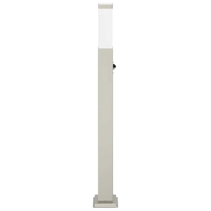 Baliza Luminosa Con Sensor De 80 Cm, Acero Inoxidable, Ip44