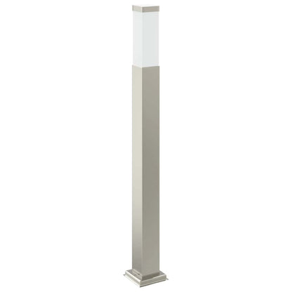 Baliza Luminosa Con Sensor De 80 Cm, Acero Inoxidable, Ip44