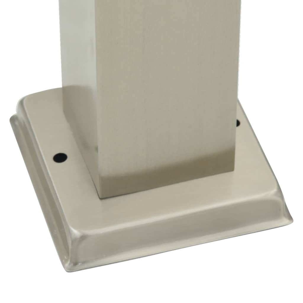 Baliza Luminosa Con Sensor De 80 Cm, Acero Inoxidable, Ip44