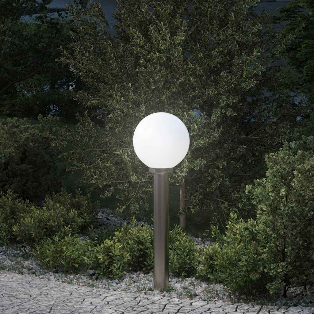 Baliza De Luz De 80 Cm De Acero Inoxidable Ip44