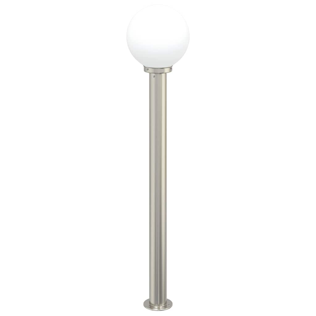 Balizas De Iluminación, 3 Unidades, 120 Cm, Acero Inoxidable, Ip44
