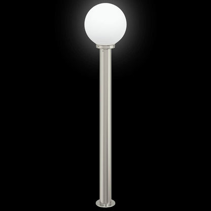 Balizas De Iluminación, 3 Unidades, 120 Cm, Acero Inoxidable, Ip44