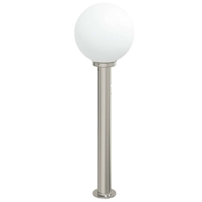 Baliza Luminosa Con Sensor De 80 Cm, Acero Inoxidable, Ip44