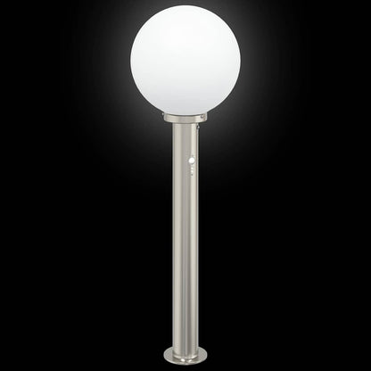 Baliza Luminosa Con Sensor De 80 Cm, Acero Inoxidable, Ip44