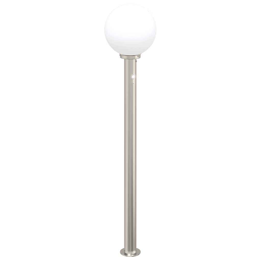 Baliza Luminosa Con Sensor De 120 Cm, Acero Inoxidable, Ip44