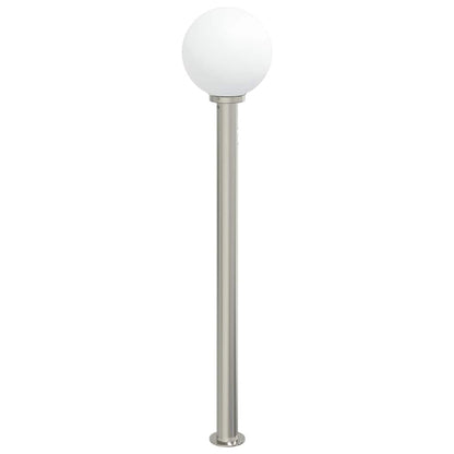 Baliza Luminosa Con Sensor De 120 Cm, Acero Inoxidable, Ip44