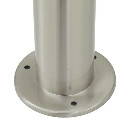 Balizas De Luz Con Toma De Corriente, 3 Unidades, 120 Cm, Acero Inoxidable, Ip44