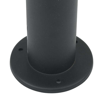 Baliza De Luz De 80 Cm, Color Negro, Ip44