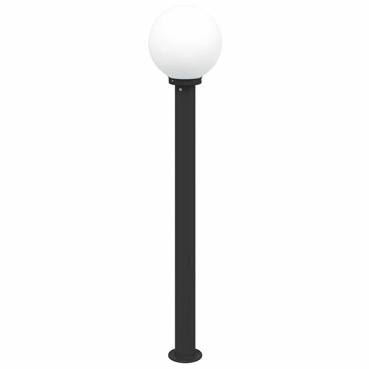 Baliza De Luz De 120 Cm, Color Negro, Ip44