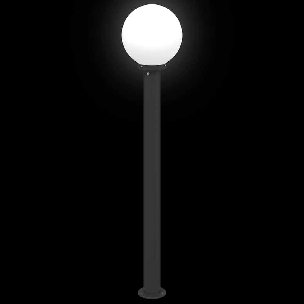 Balizas De Luz, 3 Unidades, 120 Cm, Color Negro, Ip44