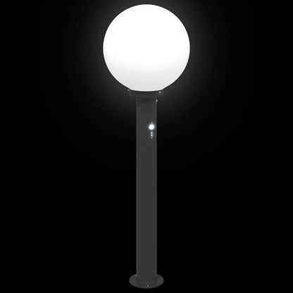 Baliza Luminosa Con Sensor De 80 Cm, Color Negro, Ip44
