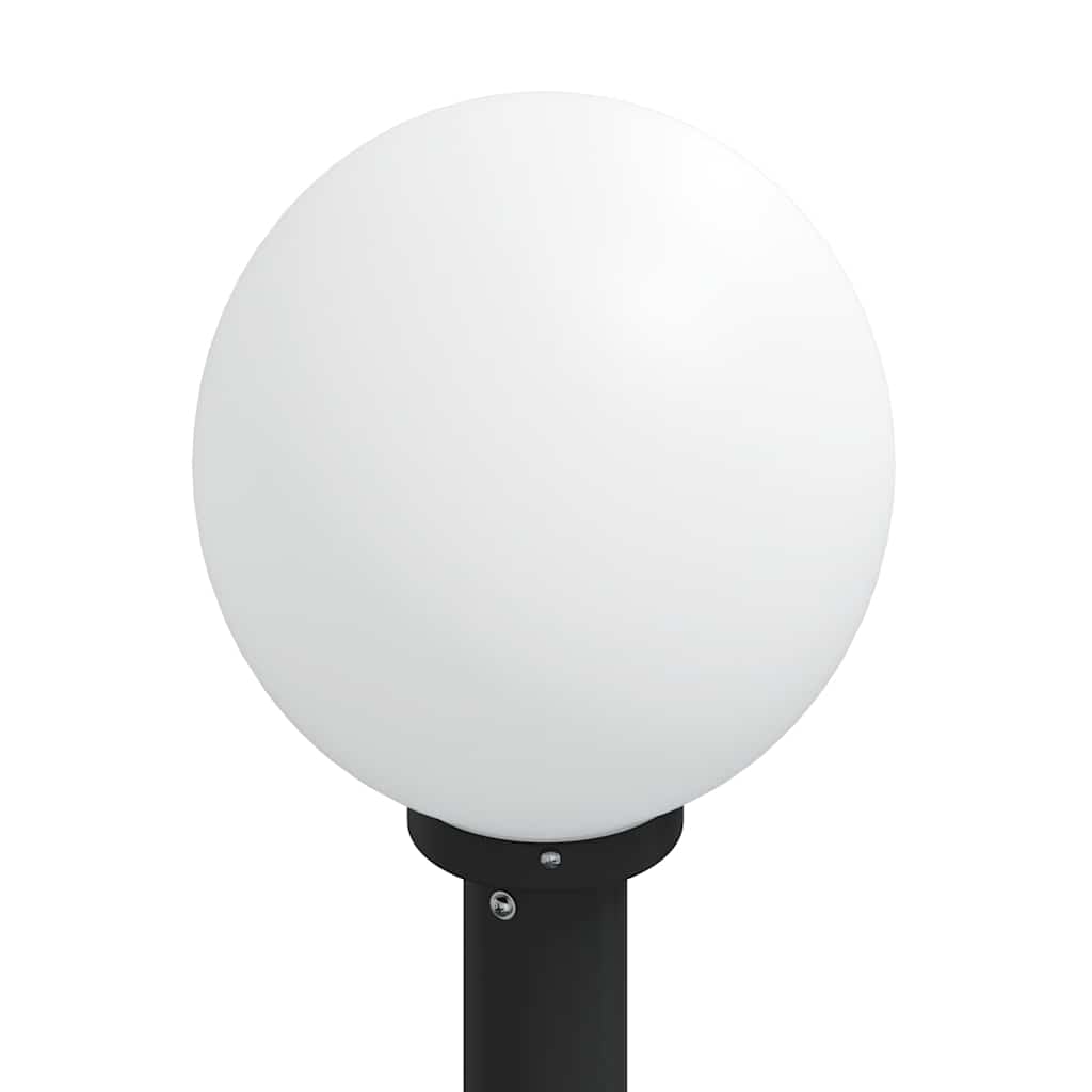 Baliza Luminosa Con Sensor De 80 Cm, Color Negro, Ip44