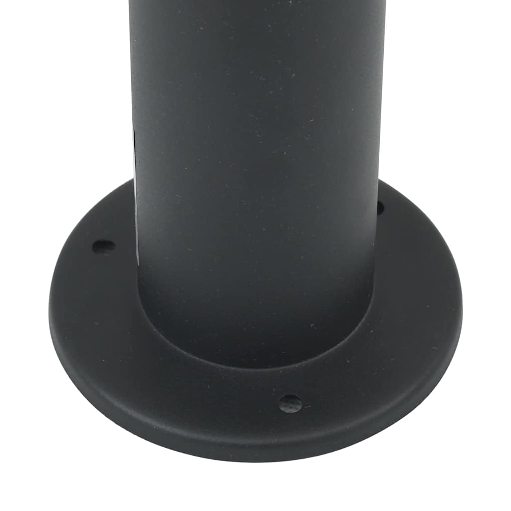 Baliza Luminosa Con Sensor De 80 Cm, Color Negro, Ip44