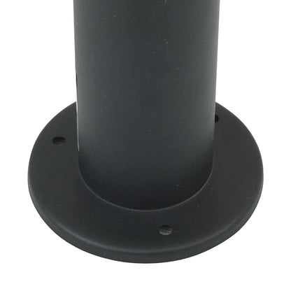 Baliza Luminosa Con Sensor De 80 Cm, Color Negro, Ip44
